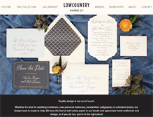 Tablet Screenshot of lowcountrypaperco.com